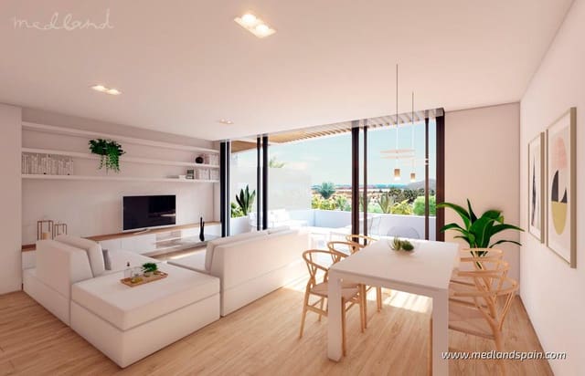 2 sovrum Lägenhet till salu i La Manga Club, Cartagena med pool garage - 410 000 € (Ref: 9502080)
