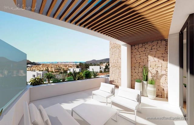 2 sovrum Lägenhet till salu i La Manga Club, Cartagena med pool garage - 410 000 € (Ref: 9502080)