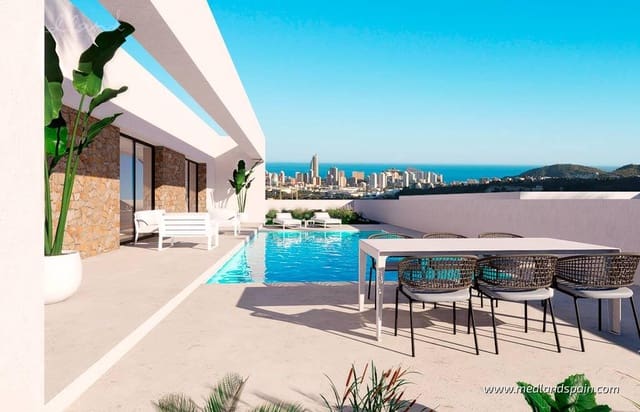 3 bedroom Villa for sale in Balcón de Finestrat - Terra Marina, Finestrat with pool garage - € 725,900 (Ref: 9504155)