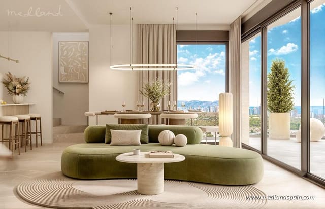 2 camera da letto Appartamento in vendita in Golf Bahía, Finestrat con piscina garage - 630.000 € (Rif: 9508643)