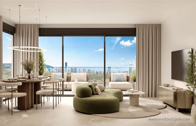 3 bedroom Apartment for sale in Finestrat with pool garage - € 650,000 (Ref: 9508644)