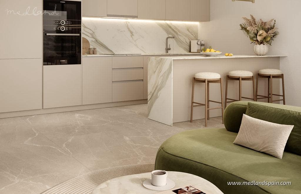 2 bedroom Apartment for sale in Finestrat with pool garage - € 440,000 (Ref: 9508645)