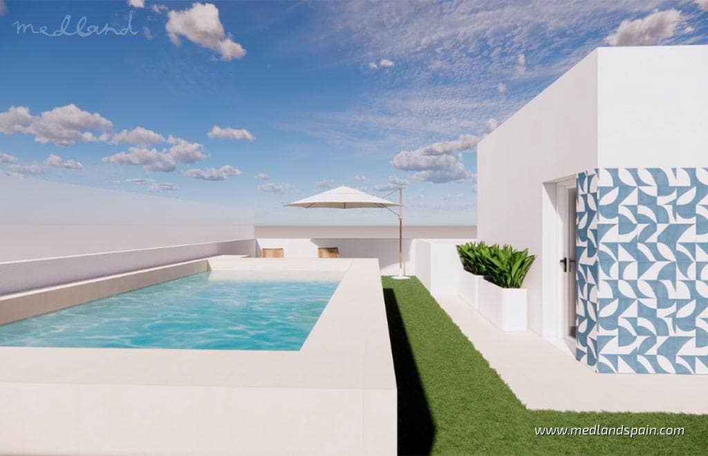 2 Zimmer Apartment zu verkaufen in Torre de la Horadada mit Pool - 275.900 € (Ref: 9513535)