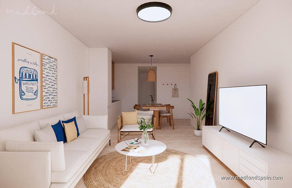 2 Zimmer Apartment zu verkaufen in Torre de la Horadada mit Pool - 275.900 € (Ref: 9513535)