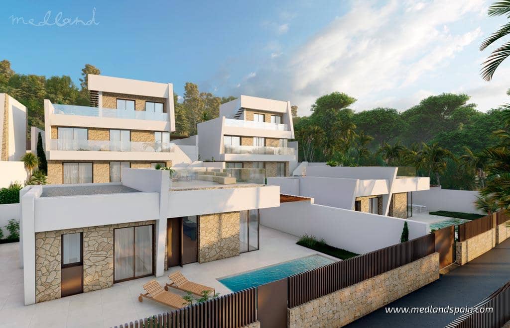 3 bedroom Villa for sale in Finestrat with pool garage - € 540,000 (Ref: 9513537)