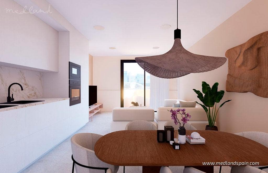 Apartamento de 3 habitaciones en El Campello en venta con piscina garaje - 535.000 € (Ref: 9519130)