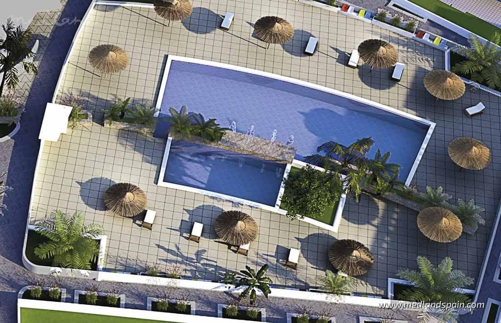 2 Zimmer Apartment zu verkaufen in Pilar de la Horadada mit Pool Garage - 309.000 € (Ref: 9524162)