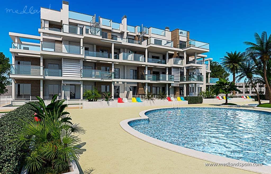3 soveværelse Lejlighed til salg i Denia med swimmingpool - € 325.000 (Ref: 9524165)