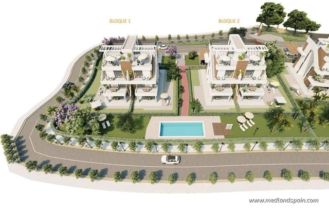 Apartamento de 2 habitaciones en Hacienda del Alamo, Fuente Alamo de Murcia en venta con piscina garaje - 244.900 € (Ref: 9524169)