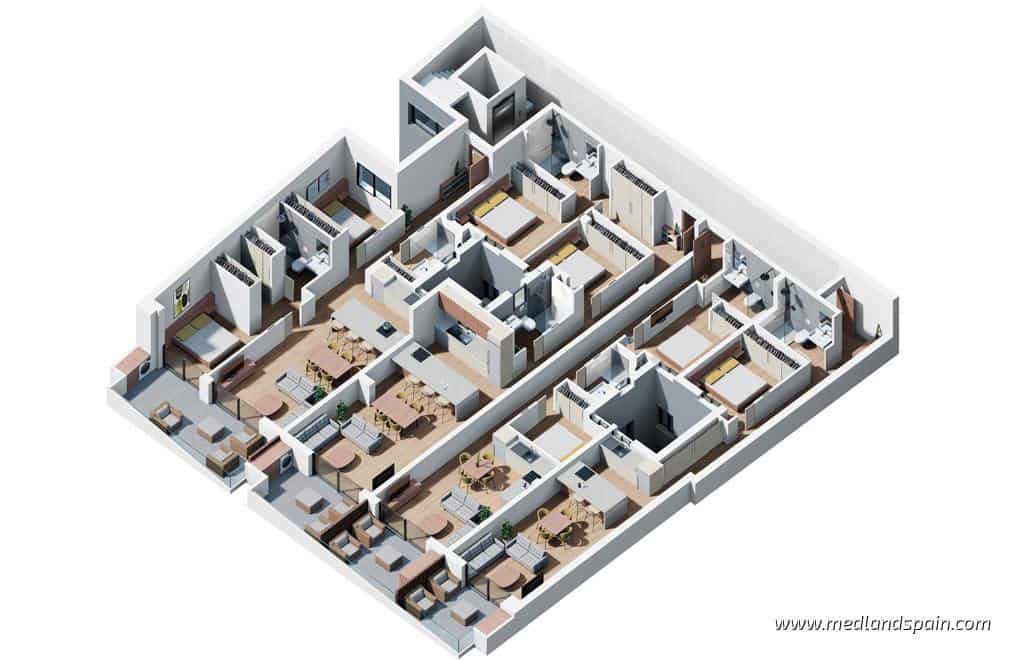 1 quarto Apartamento para venda em Torrevieja com piscina - 269 000 € (Ref: 9527609)