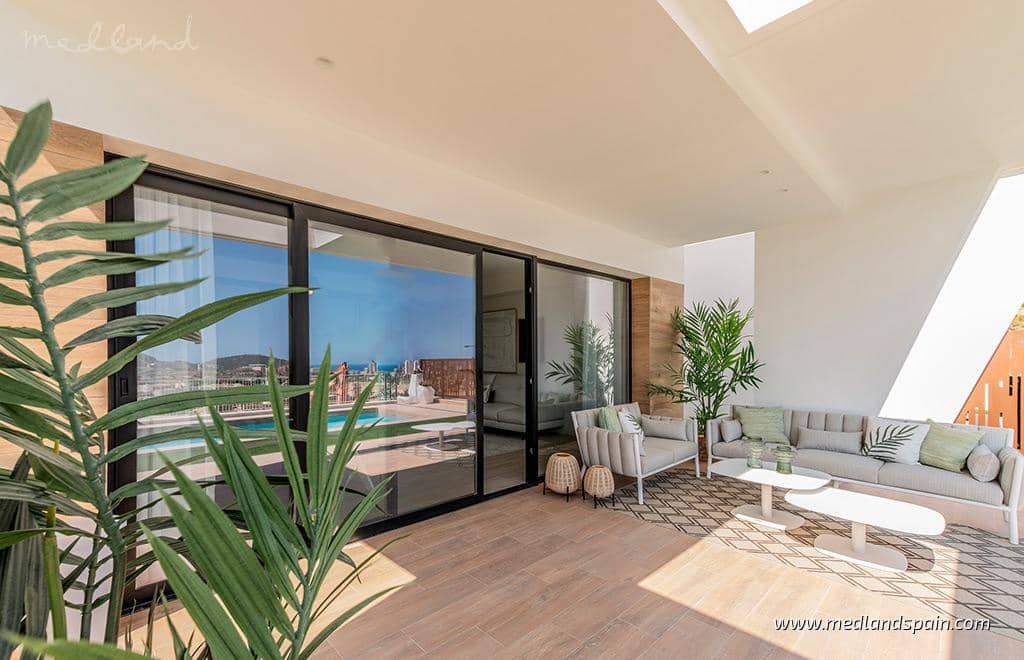 4 soveværelse Villa til salg i Finestrat med garage - € 659.000 (Ref: 9530178)