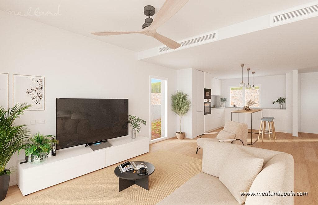 3 soveværelse Byhus til salg i Finestrat med swimmingpool garage - € 450.000 (Ref: 9535662)