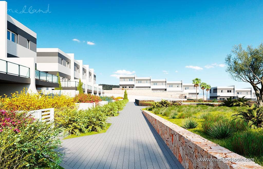 3 soveværelse Byhus til salg i Finestrat med swimmingpool garage - € 450.000 (Ref: 9535662)