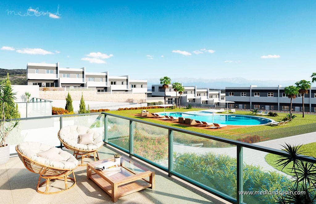 3 soveværelse Byhus til salg i Finestrat med swimmingpool garage - € 450.000 (Ref: 9535662)