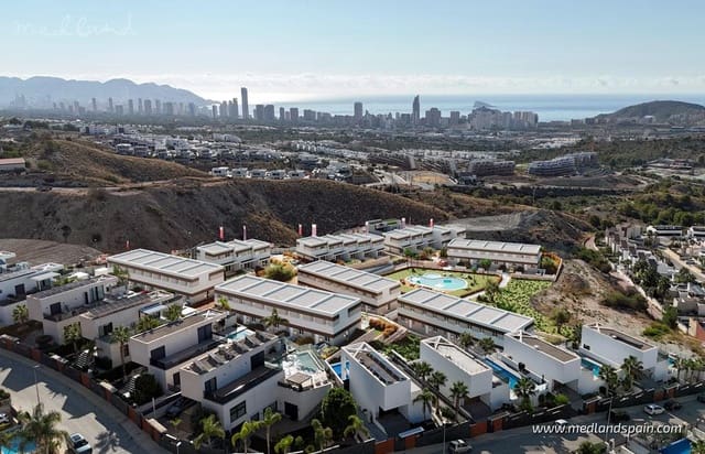 3 quarto Casa em Banda para venda em Balcón de Finestrat - Terra Marina, Finestrat com piscina garagem - 425 000 € (Ref: 9535663)