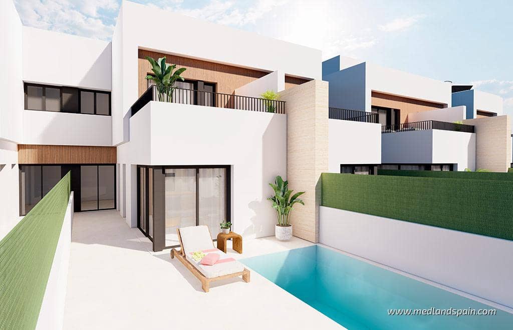 3 bedroom Townhouse for sale in Santiago de la Ribera with pool garage - € 369,900 (Ref: 9540998)