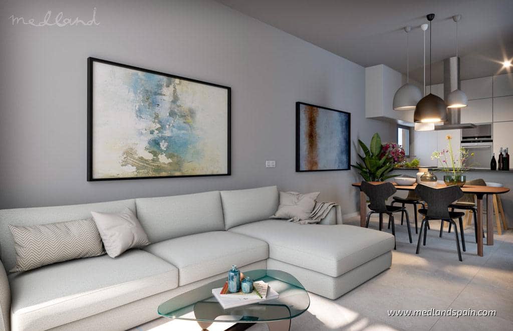 2 slaapkamer Appartement te koop in Finestrat met zwembad garage - € 410.000 (Ref: 9540999)