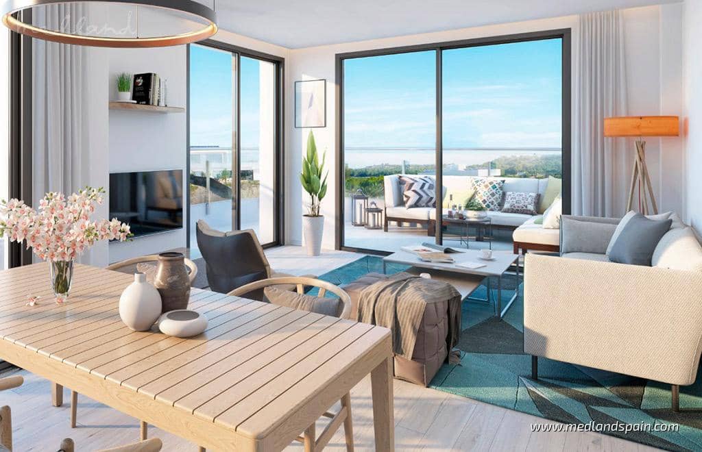 2 soveværelse Lejlighed til salg i Playa Flamenca med swimmingpool garage - € 339.000 (Ref: 9551186)