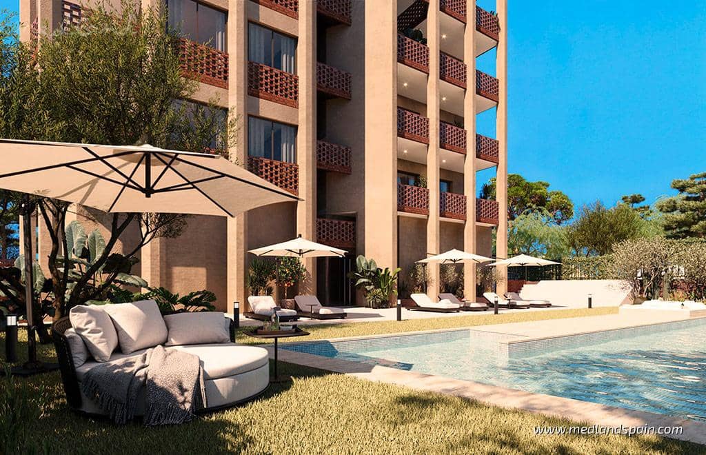 3 sypialnia Apartament na sprzedaż w La Villajoyosa / Vila Joiosa z basenem garażem - 525 000 € (Ref: 9555326)