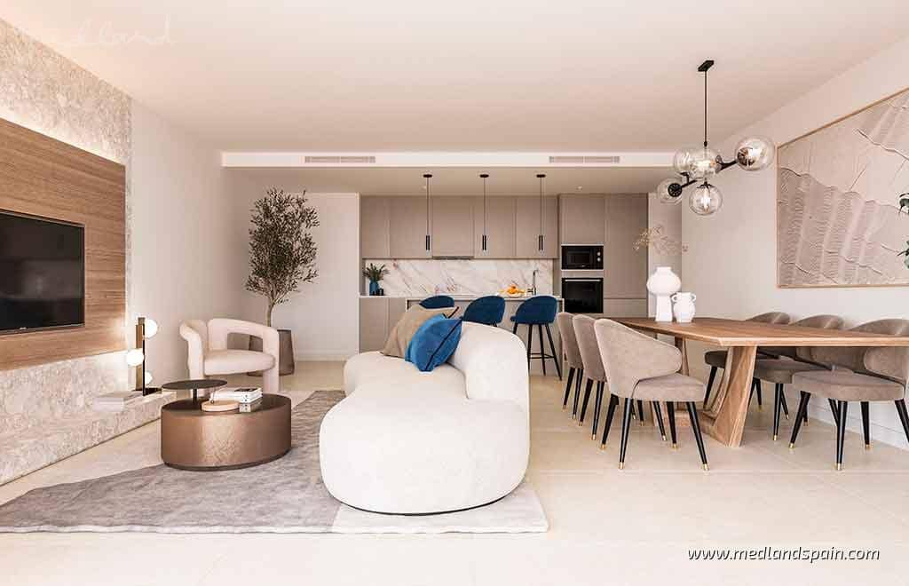 3 sypialnia Apartament na sprzedaż w Estepona z basenem garażem - 519 000 € (Ref: 9561560)