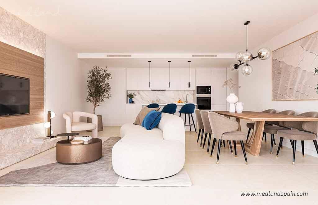 3 sypialnia Apartament na sprzedaż w Estepona z basenem garażem - 519 000 € (Ref: 9561560)