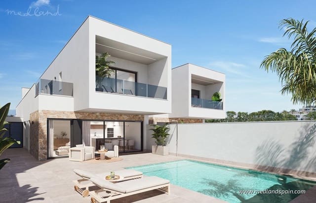 3 bedroom Villa for sale in Lo Pagan, San Pedro del Pinatar with pool garage - € 455,000 (Ref: 9586041)