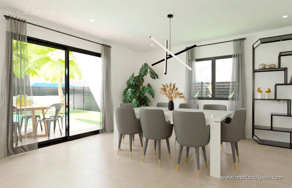 3 quarto Moradia para venda em Aspe com piscina garagem - 420 500 € (Ref: 9590934)