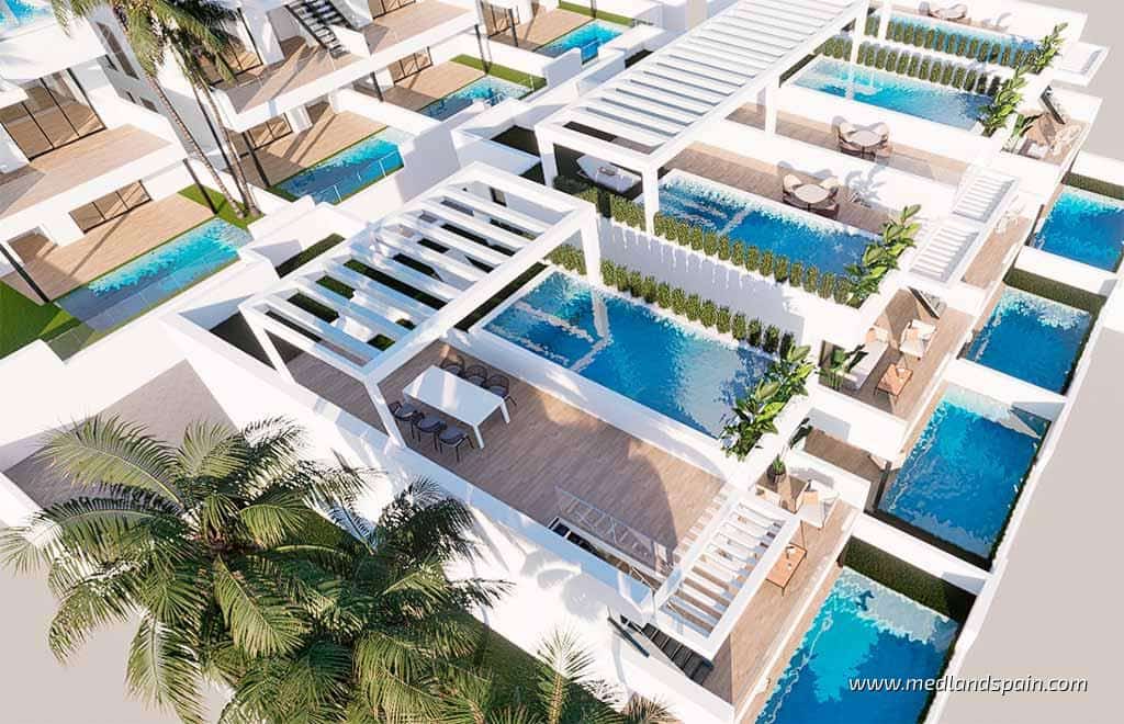 2 slaapkamer Appartement te koop in Finestrat met zwembad - € 369.900 (Ref: 9594842)