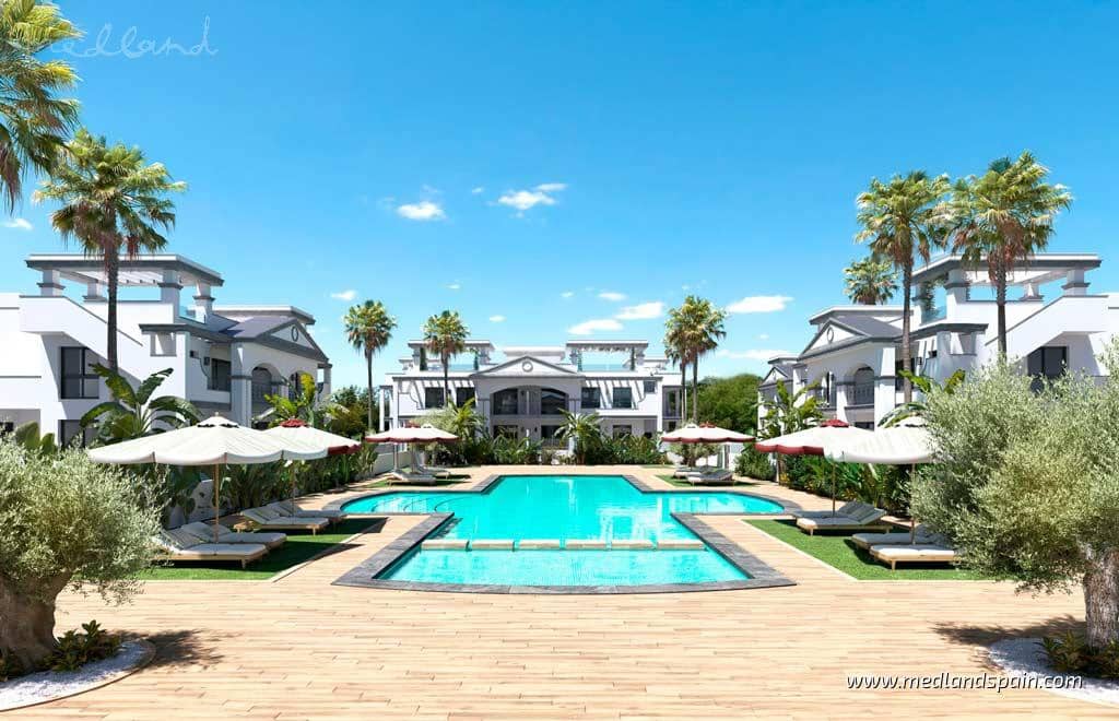 3 soveværelse Lejlighed til salg i Ciudad Quesada med swimmingpool garage - € 383.500 (Ref: 9594843)