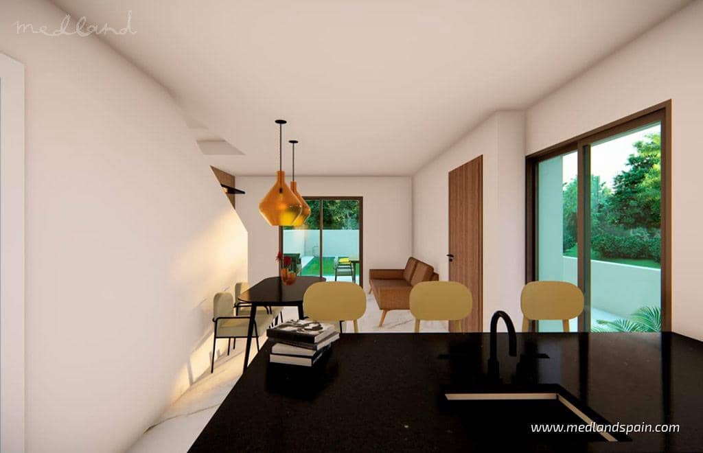 2 makuuhuone Omakotitalo myytävänä paikassa Daya Nueva mukana uima-altaan 
autotalli - 320 000 € (Ref: 9594845)