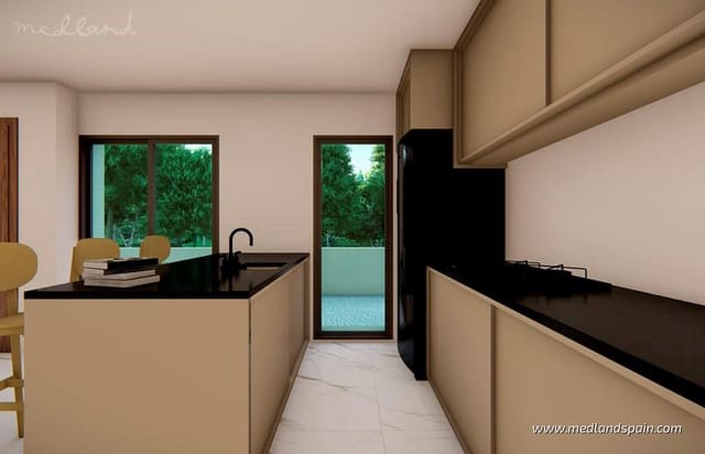 2 makuuhuone Omakotitalo myytävänä paikassa Daya Nueva mukana uima-altaan 
autotalli - 320 000 € (Ref: 9594845)