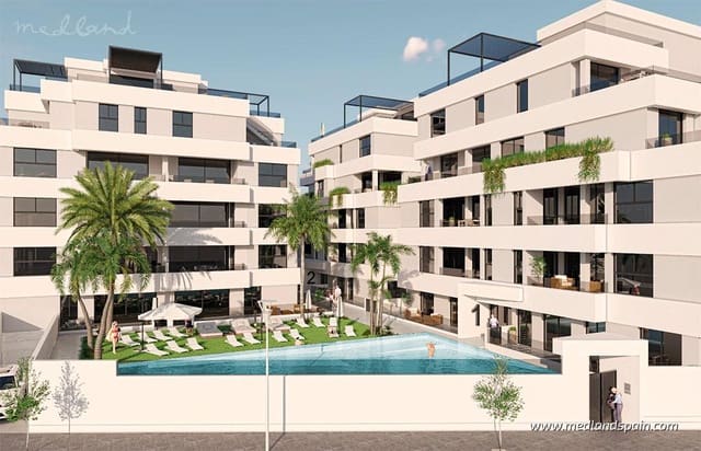 3 slaapkamer Appartement te koop in Lo Pagan, San Pedro del Pinatar met zwembad garage - € 329.000 (Ref: 9607925)