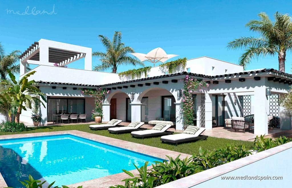 3 makuuhuone Huvila myytävänä paikassa Ciudad Quesada mukana uima-altaan 
autotalli - 766 380 € (Ref: 9611390)