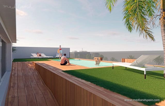 2 sypialnia Apartament na sprzedaż w Lo Pagan, San Pedro del Pinatar z basenem - 259 900 € (Ref: 9611394)
