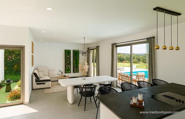 4 soveværelse Villa til salg i Aspe med swimmingpool garage - € 599.900 (Ref: 9611397)