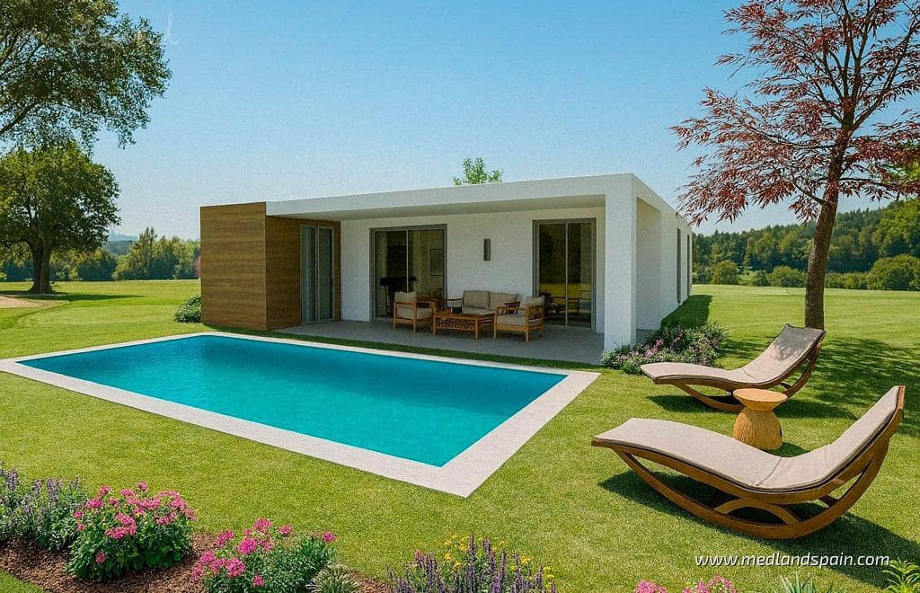4 soverom Villa til salgs i Aspe med svømmebasseng garasje - € 599 900 (Ref: 9611397)