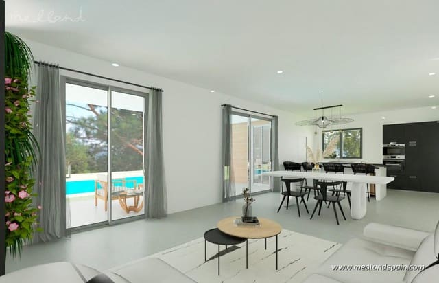 4 soveværelse Villa til salg i Aspe med swimmingpool garage - € 599.900 (Ref: 9611397)