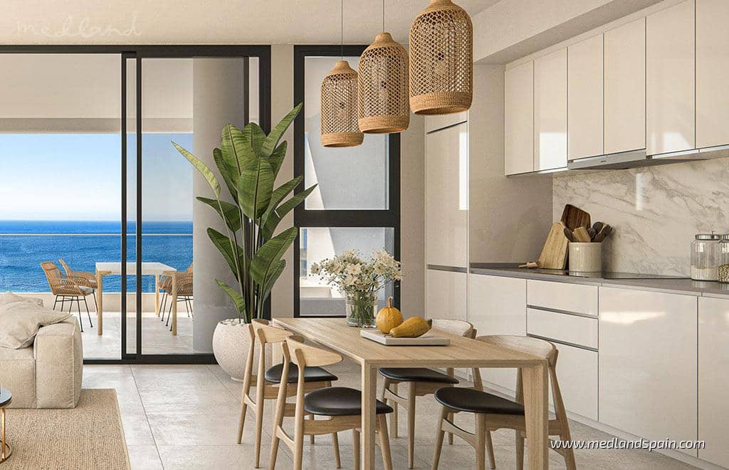 2 Zimmer Apartment zu verkaufen in Calpe / Calp mit Pool Garage - 650.000 € (Ref: 9625455)