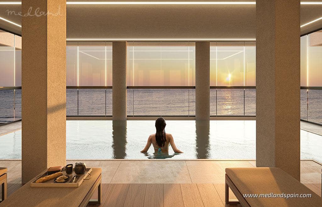 2 Zimmer Apartment zu verkaufen in Calpe / Calp mit Pool Garage - 650.000 € (Ref: 9625455)