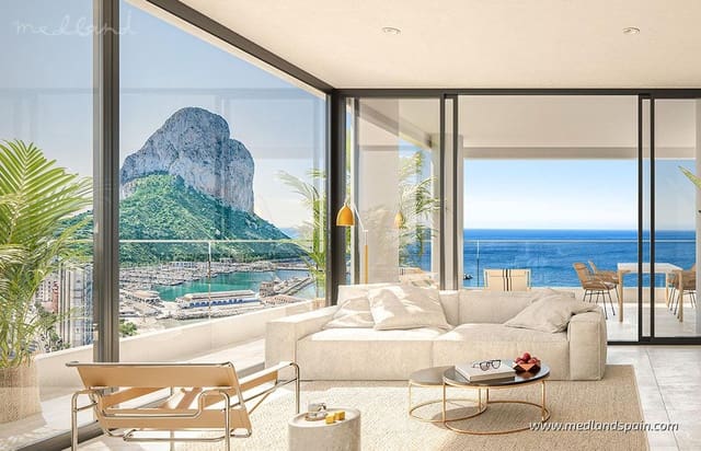 2 makuuhuone Huoneisto myytävänä paikassa Calpe / Calp mukana uima-altaan 
autotalli - 620 000 € (Ref: 9625455)