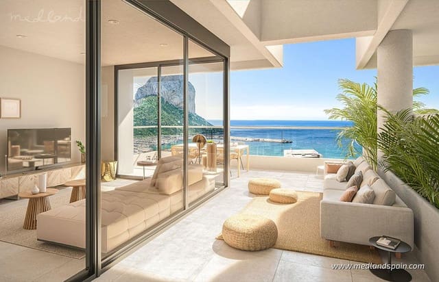 2 makuuhuone Huoneisto myytävänä paikassa Calpe / Calp mukana uima-altaan 
autotalli - 620 000 € (Ref: 9625455)
