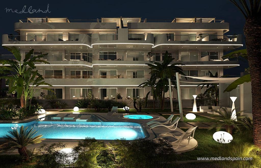 2 soverom Leilighet til salgs i Cabo Roig med svømmebasseng garasje - € 369 000 (Ref: 9627410)