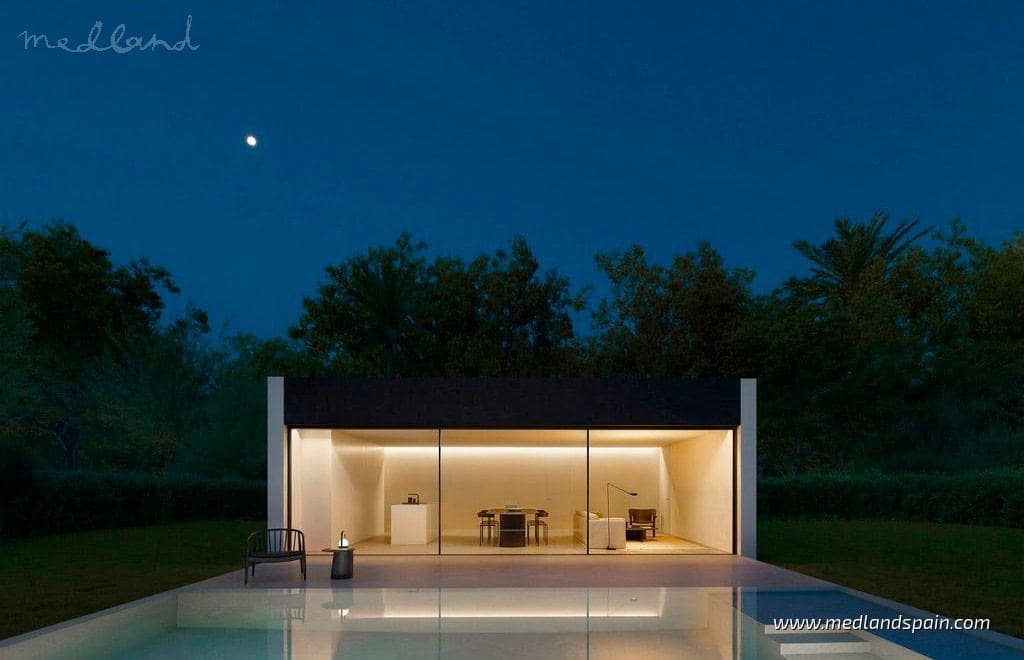 3 makuuhuone Huvila myytävänä paikassa Benidorm mukana uima-altaan 
autotalli - 595 000 € (Ref: 9655841)