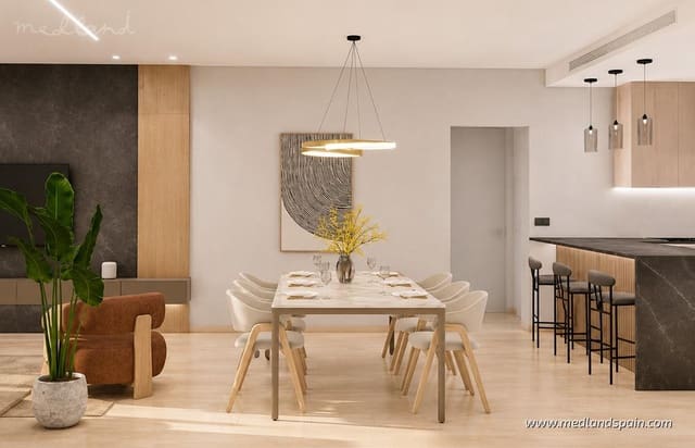 2 quarto Apartamento para venda em Pilar de la Horadada com piscina - 395 000 € (Ref: 9674007)