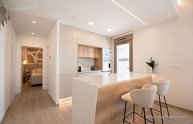 3 chambre Maison de Ville à vendre à Las Lomas de Rame - Bahía Bella, Los Alcázares avec piscine garage - 439 000 € (Ref: 9686248)