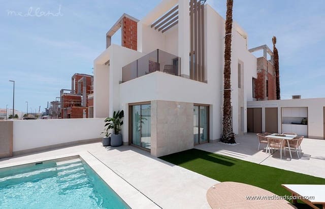3 chambre Maison de Ville à vendre à Las Lomas de Rame - Bahía Bella, Los Alcázares avec piscine garage - 439 000 € (Ref: 9686248)