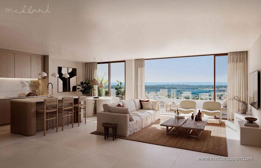 3 sypialnia Apartament na sprzedaż w Dehesa de Campoamor z basenem garażem - 1 150 000 € (Ref: 9695144)