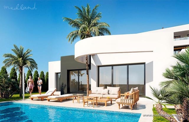 Chalet de 3 habitaciones en Las Lomas de Rame - Bahía Bella, Los Alcázares en venta con piscina garaje - 599.000 € (Ref: 9758839)