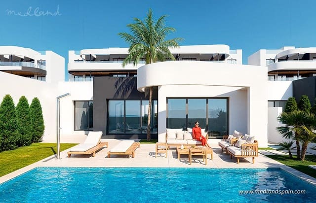 Chalet de 3 habitaciones en Las Lomas de Rame - Bahía Bella, Los Alcázares en venta con piscina garaje - 599.000 € (Ref: 9758839)