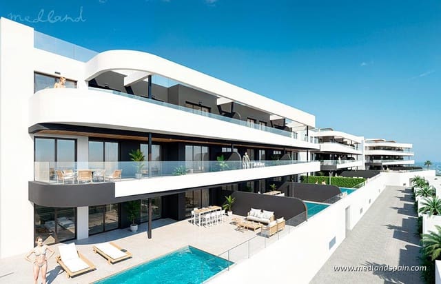 3 sypialnia Apartament na sprzedaż w Los Alcázares z basenem garażem - 449 000 € (Ref: 9758841)